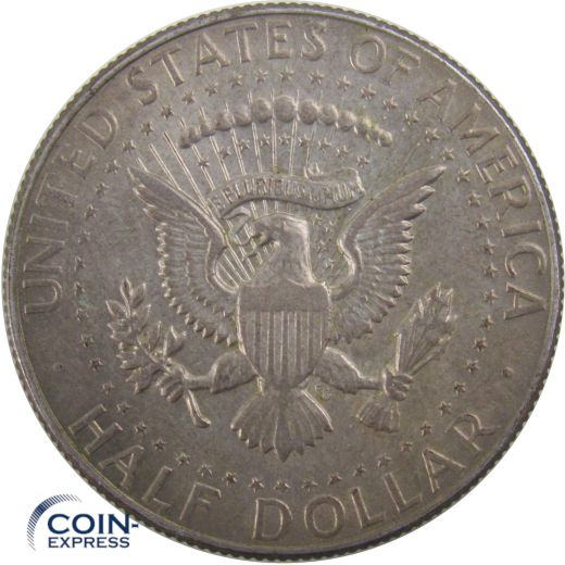 Half Dollar Münze USA 1967 John F. Kennedy