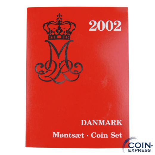 Kronen Kursmünzensatz Dänemark 2002 BU