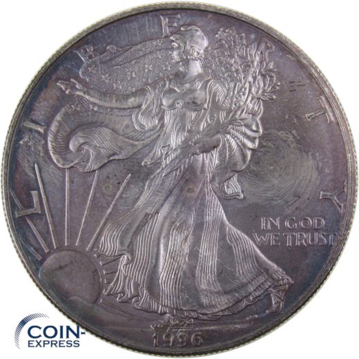 1 Dollar Gedenkmünze USA 1996 Silver Eagle - 1 oz Silber