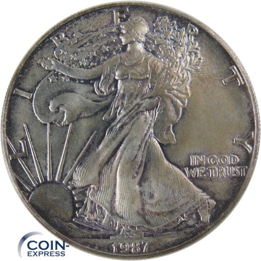 1 Dollar Gedenkmünze USA 1987 Silver Eagle - 1 oz Silber