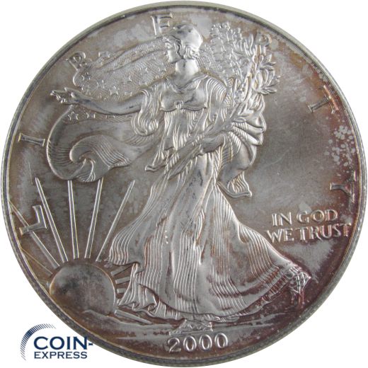 1 Dollar Gedenkmünze USA 2000 Silver Eagle - 1 oz Silber