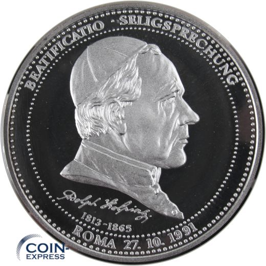 Medaille Deutschland 1991 - Seligsprechung von Adolph Kolping