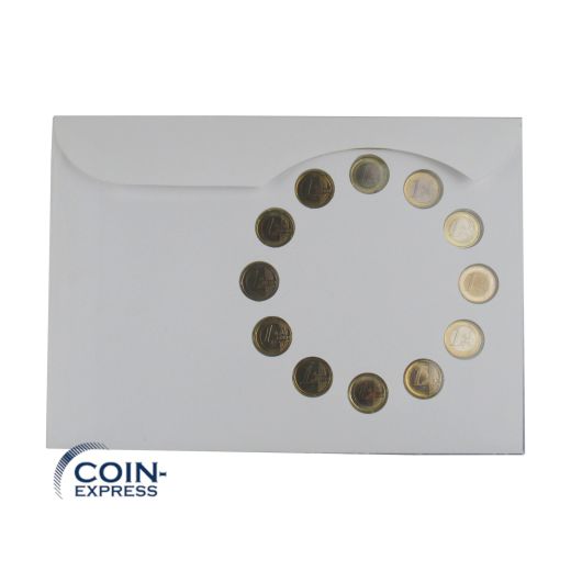 12x 1 Euro - Der Euro vereint Europa