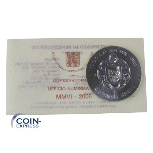 Vatikan Silbermedaille 2006 - Die Evangelisten - Heiliger Matthäus