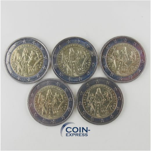 2 Euro Gedenkmünze Deutschland 2024 Paulskirchenverfassung - D