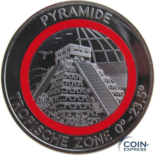 Medaille Deutschland Tropische Zone - Pyramide