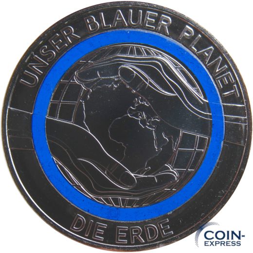 Medaille Deutschland Unser blauer Planet - Die Erde