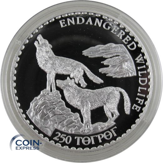 250 Togrog Mongolei 1993 - Wolf