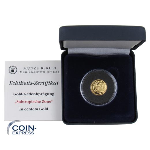 Goldmedaille Deutschland 2018 - Subtropische Zone