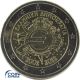 2 Euro Gedenkmünze Griechenland 2012 - 10 Jahre Euro Bargeld