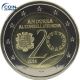 2 Euro Gedenkmünze Andorra 2014 - 20 Jahre Europarat