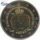 2 Euro Gedenkmünze Luxemburg 2014 - Thronbesteigung von Großherzog Jean