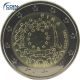 2 Euro Gedenkmünze Irland 2015 - 30 Jahre Europaflagge