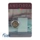 2 Euro Gedenkmünze Andorra 2015 Volljährigkeit in Coincard