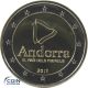 2 Euro Gedenkmünze Andorra 2017 Pyrenäen