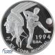 10 Pesos Kuba 1992 Fußball WM USA 1994
