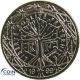 1 Euro Münze Frankreich 1999 vergoldet