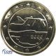 1 Euro Münze Finnland 2000 vergoldet