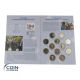 Die ersten 1-Euro-Kursmünzen 12x 1 Euro im Folder Deutsche Post