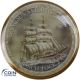 2 Euro Farbmüze Gorch Fock vergoldet