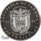 5 Balboas Gedenkmünze Panama 1988 Freiherr von Richthofen