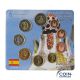 Euro Kursmünzensatz Spanien 2014 Park Güell Gaudi