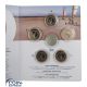 5x 10 Euro Deutschland 2020 An Land ADFGJ im Folder