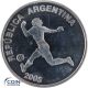 5 Pesos Gedenkmünze Argentinien 2005 - Fußball Weltmeisterschaft