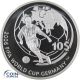 10 Dollar Gedenkmünze Fiji 2006 - Fußball WM