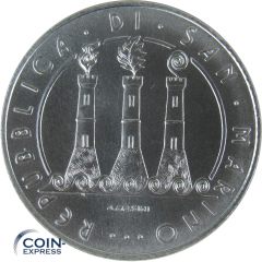 5 Euro Gedenkmünze San Marino 2008 - Jahr des Planeten Erde