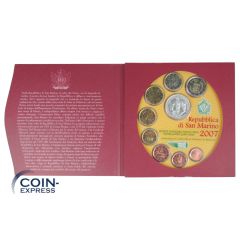 Euro Kursmünzensatz San Marino 2007 BU