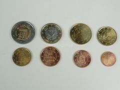 Euro Kursmünzensatz San Marino 2004