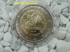 2 Euro Gedenkmünze Slowakei 2011 - Gründung der Visegrad-Gruppe 2 Euro Gedenkmünze Slowakei 2011 - Gründung der Visegrad-Gruppe