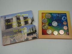 Euro Kursmünzensatz Spanien 2008 BU - Aragon