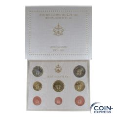 Euro Kursmünzensatz Vatikan 2005 Sede Vacante