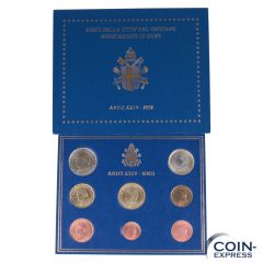 Euro Kursmünzensatz Vatikan 2002 BU