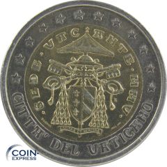 2 Euro Münze Vatikan 2005 Sede Vacante
