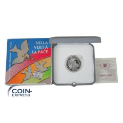 5 Euro Gedenkmünze Vatikan 2006 PP - Weltfriedenstag