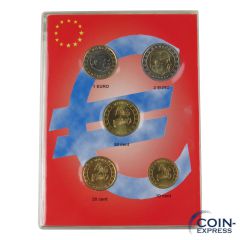 Euro Kursmünzensatz Monaco 2002 10 Cent - 2 Euro