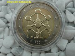 2 Euro Gedenkmünze Belgien 2006 Atomium Brüssel