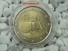 2 Euro Gedenkmünze Luxemburg 2007 Römische Verträge 2 Euro Gedenkmünze Luxemburg 2007 Römische Verträge