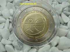 2 Euro Gedenkmünze Deutschland 2009 - Währungsunion - J Hamburg