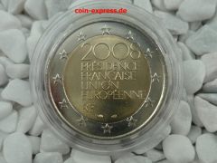 2 Euro Gedenkmünze Frankreich 2008 - EU Präsidentschaft