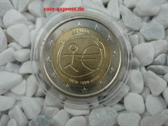 2 Euro Gedenkmünze Spanien 2009 - Europäische Währungsunion