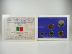 Escudo Kursmünzensatz Portugal 1986 BU
