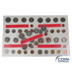 DM Kursmünzensätze Deutschland 1997 Stempelglanz ADFGJ