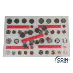 DM Kursmünzensätze Deutschland 1998 Stempelglanz ADFGJ