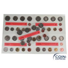 DM Kursmünzensätze Deutschland 1999 Stempelglanz ADFGJ