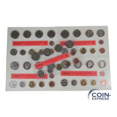 DM Kursmünzensätze Deutschland 2000 Stempelglanz ADFGJ