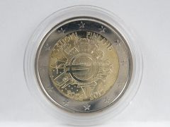 2 Euro Gedenkmünze Finnland 2012 10 Jahre Euro Bargeld 2 Euro Gedenkmünze Finnland 2012 10 Jahre Euro Bargeld